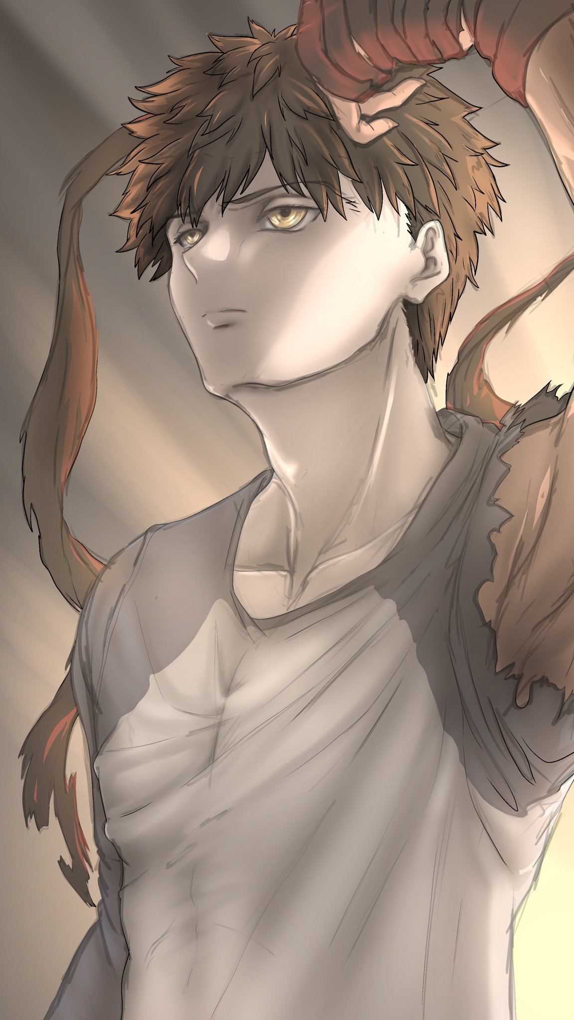 emiya shirou, fate/stay night, fate (series), heaven's feel, highres, duke ramy