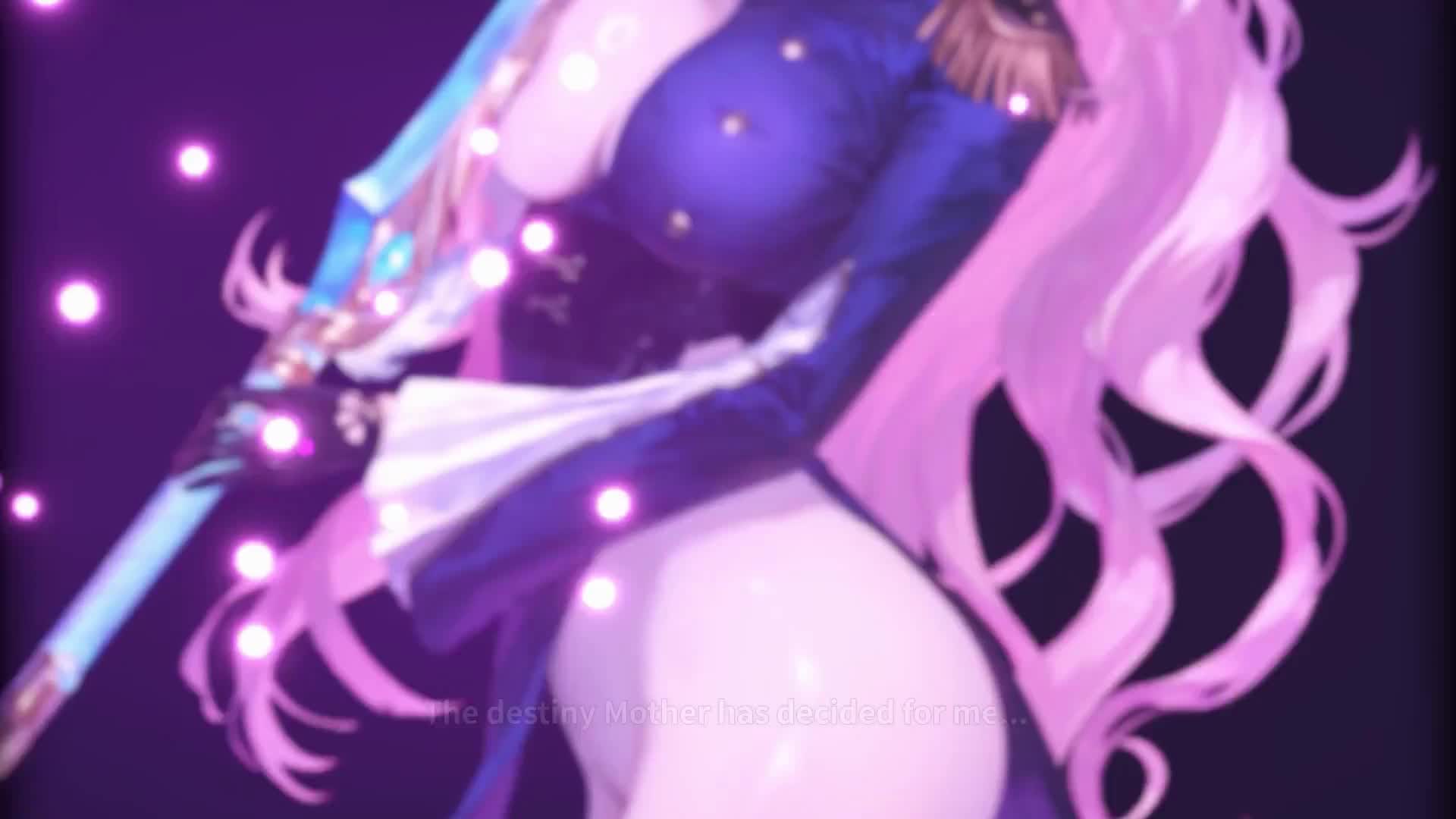 darian (brown dust), brown dust (series), brown dust 2, animated, highres, official art, sound, tagme, video, 1girl, areola slip, black gloves, blonde hair, blush, bodysuit, bodysuit under clothes, bouncing breasts, breast cutout, breast tattoo, breasts, cleavage, clothing cutout, earrings, flower, gloves, hair flower, hair ornament, jewelry, large breasts, long hair, long sleeves, military dress uniform, military uniform, nipple stimulation, number tattoo, pelvic curtain, purple eyes, subtitled, tattoo, thick thighs, thighs, white bodysuit