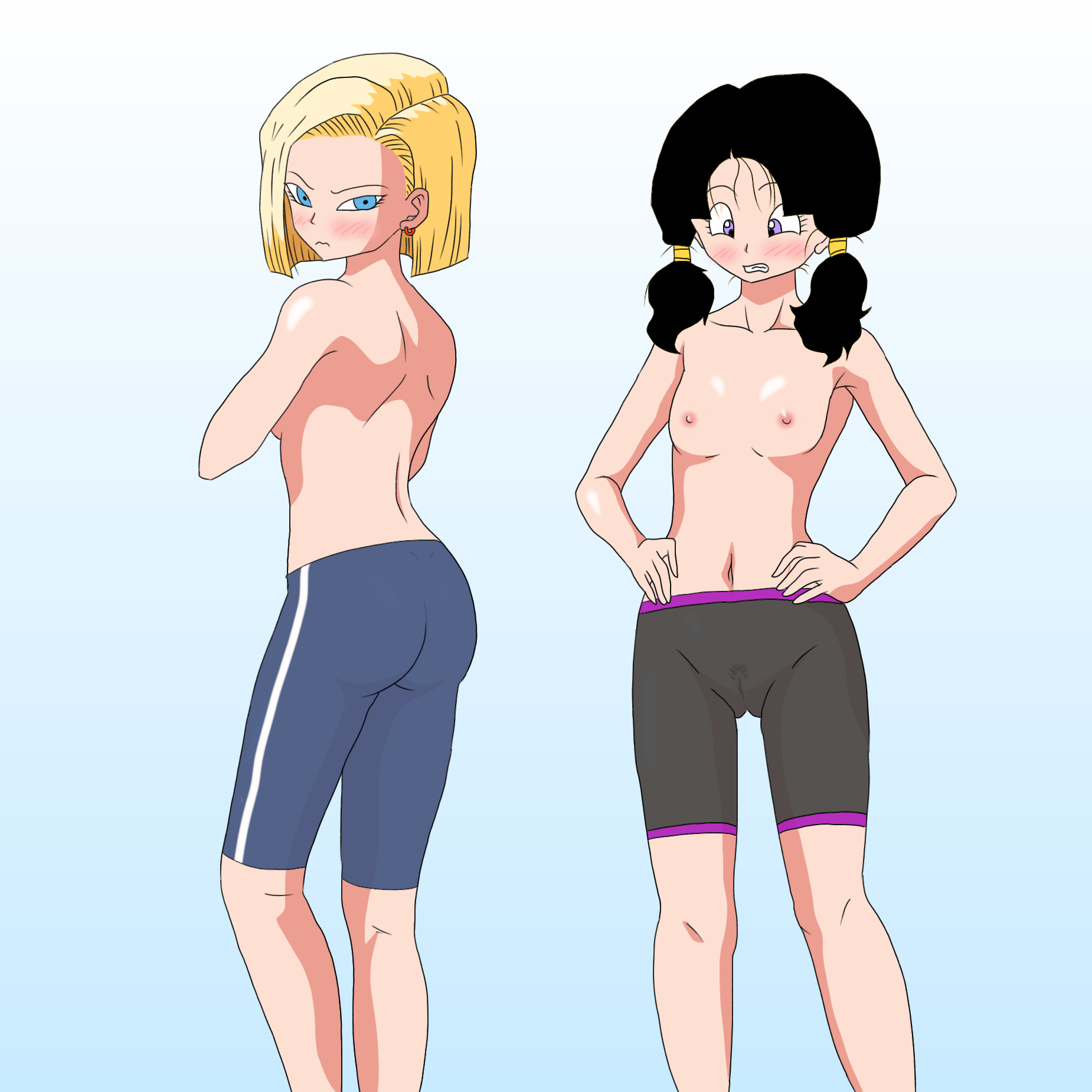 Rule34 – If it exists, there is porn of it / android 18, videl / 123647