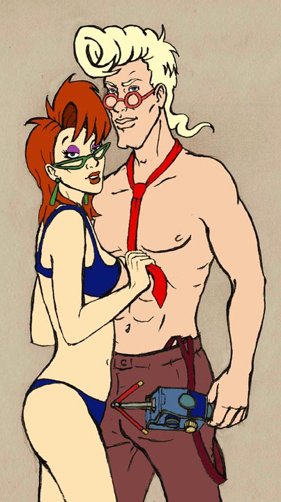 Rule34 – If it exists, there is porn of it / egon spengler, janine melnitz / 123868