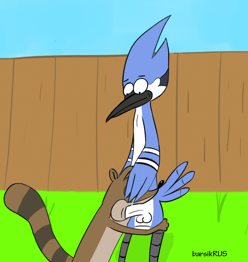 Rule34 – If it exists, there is porn of it / barsikrus, mordecai, rigby / 124191