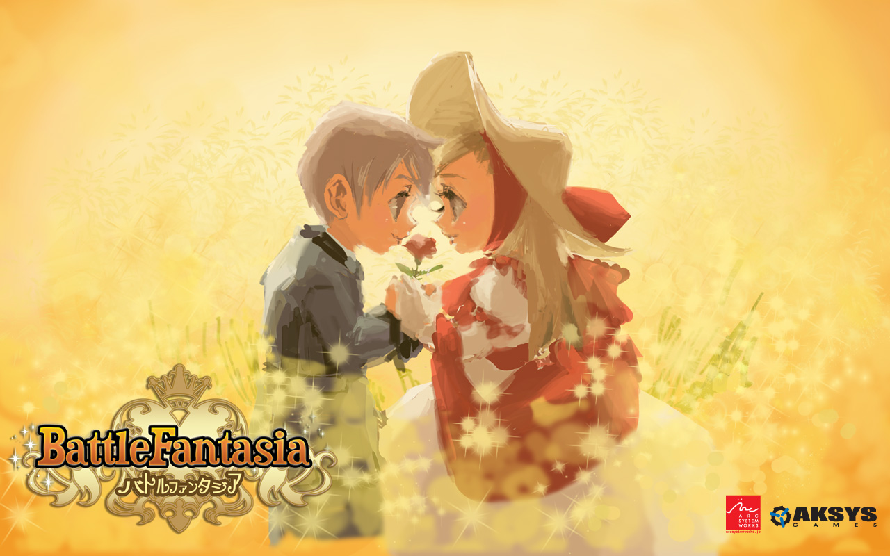 iwasaki emiko, ashley loveless, olivia von roselia, arc system works, battle fantasia, child, flower, hat, rose, straw hat
