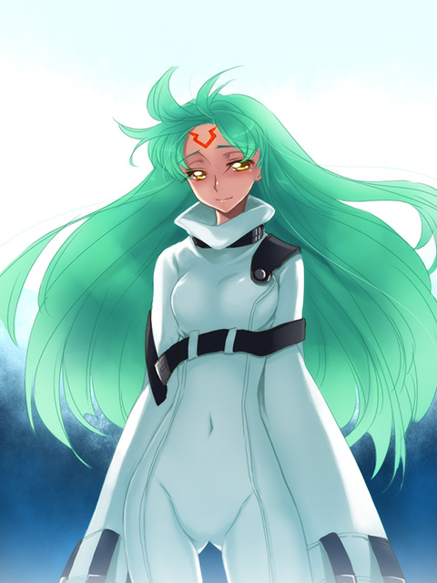 hazuki gean, c.c., code geass, 00s, green hair, long hair, solo, strap, yellow eyes