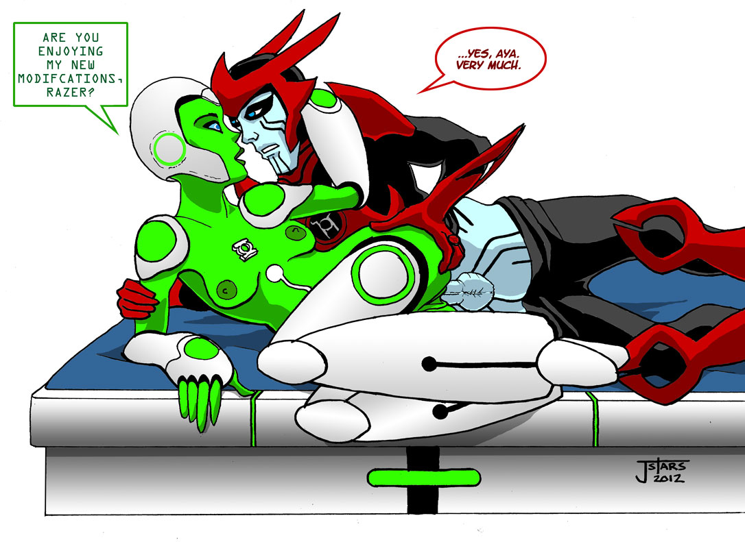 Rule34 – If it exists, there is porn of it / aya (green lantern), green lantern, razer (green lantern) / 124731