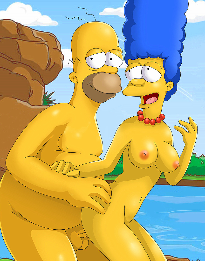 Rule34 – If it exists, there is porn of it / homer simpson, marge simpson / 124812