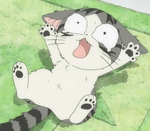 chi (character), chi's sweet home, screencap, animated, animated gif, cat, trembling