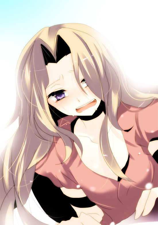 kurohara yuu, nunnally vi britannia, code geass, 00s, brown hair, long hair, purple eyes, tears