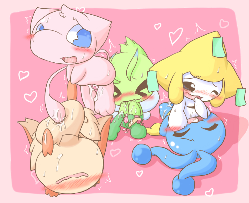 Rule34 – If it exists, there is porn of it / artist request, celebi, jirachi, manaphy, mew, victini / 125200