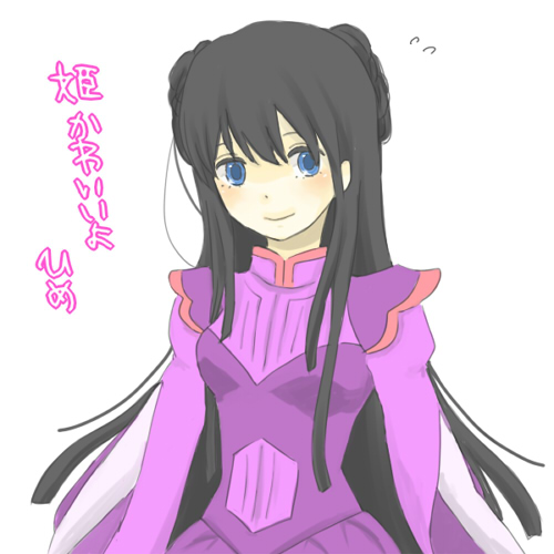 ohara, ohara (hello), marina ismail, gundam, gundam 00, bad id, bad pixiv id, lowres, translation request, 00s, 1girl, blue eyes, dress, female focus, long hair, simple background, smile, solo