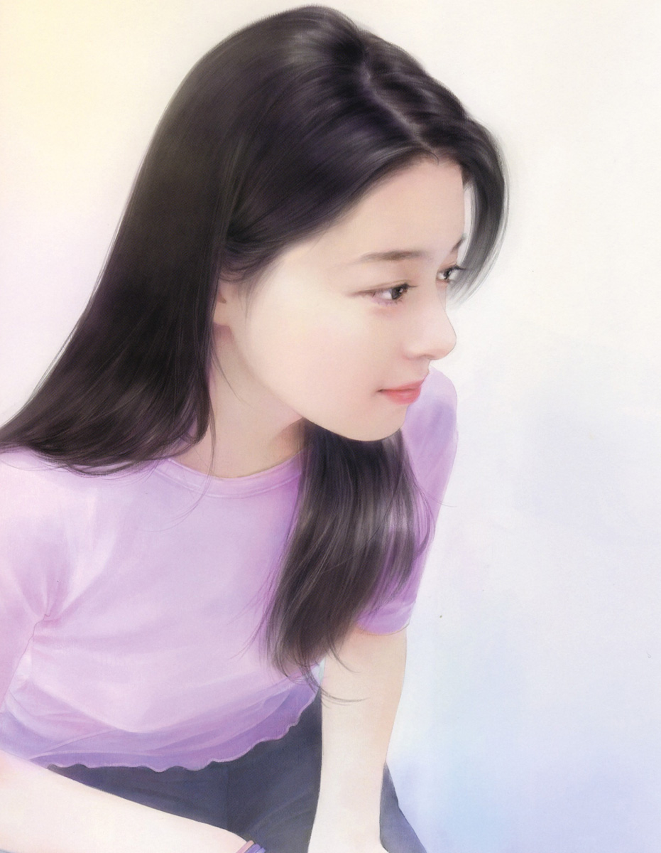 chen shu fen, highres, tagme, black eyes, black hair, long hair, realistic, solo