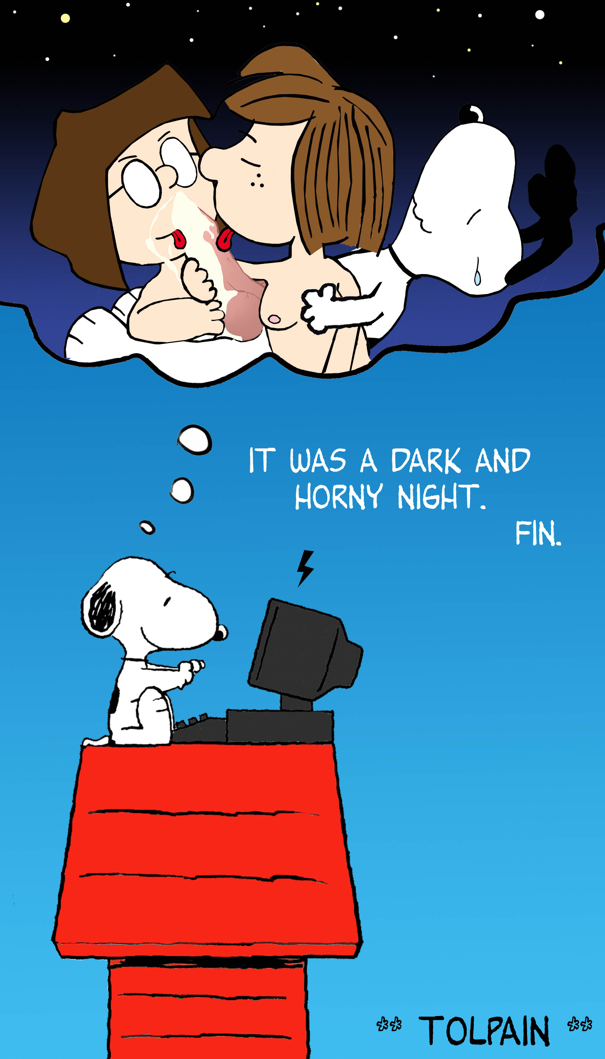 Rule34 – If it exists, there is porn of it / tolpain, marcie, peppermint patty, snoopy / 125402