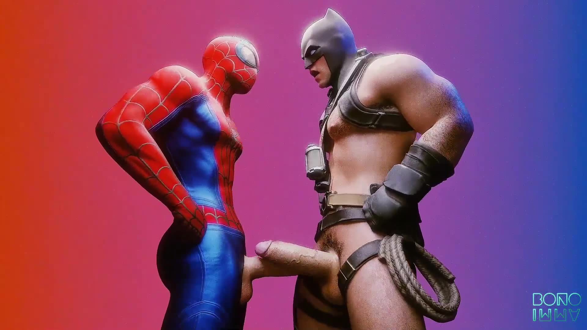 Rule34 – If it exists, there is porn of it / batman, spider-man / 8657914