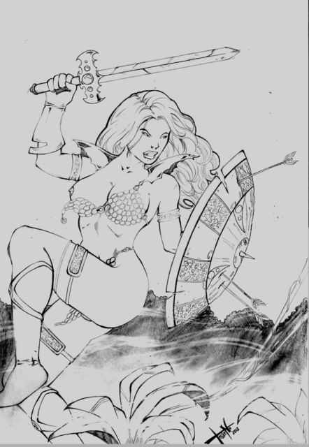 Rule34 – If it exists, there is porn of it / artist request, red sonja / 125692