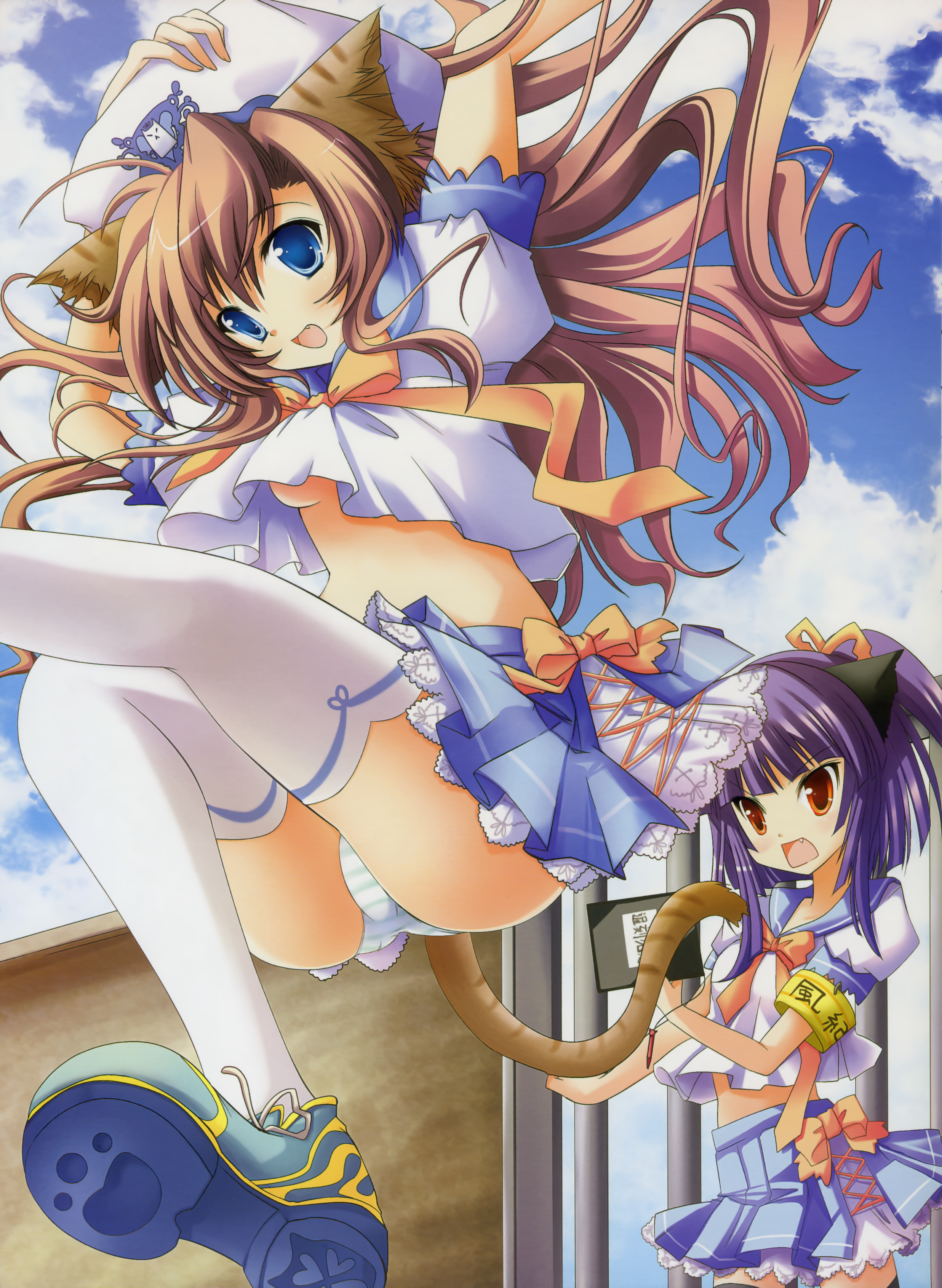 hinata momo, absurdres, character request, copyright request, highres, tagme, multiple girls