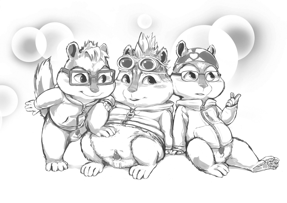 Rule34 – If it exists, there is porn of it / lando, alvin seville, simon seville, theodore seville / 126023