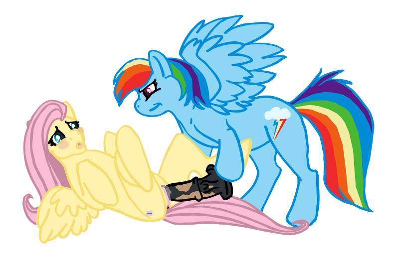 Rule34 – If it exists, there is porn of it / alaitallon, fluttershy (mlp), rainbow dash (mlp) / 126043