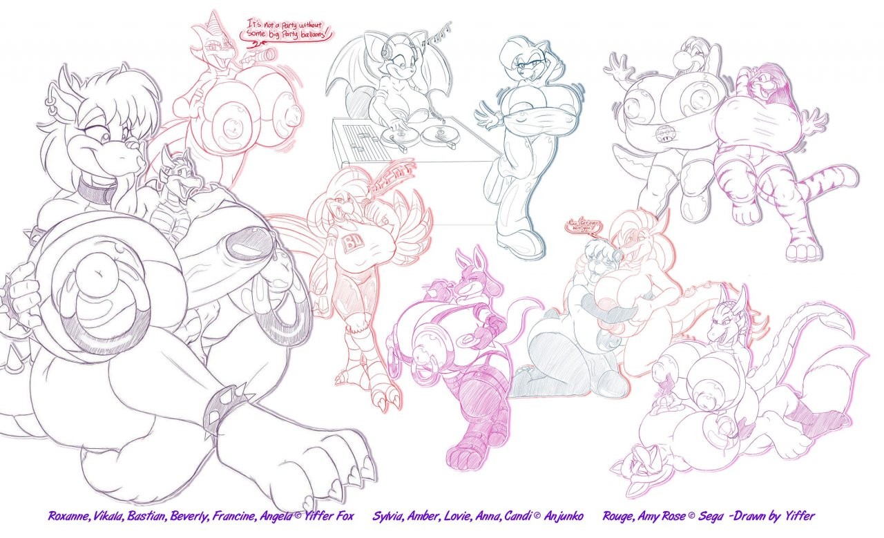Rule34 – If it exists, there is porn of it / badgerben, amber (anjuneko), amy rose, angela (badgerben), anna (anjuneko), candi (anjuneko), francine (badgerben), koopa, lovie (anjuneko), lucario, rouge the bat, roxanne (yiffer), sylvia (anjuneko), yoshi / 126085