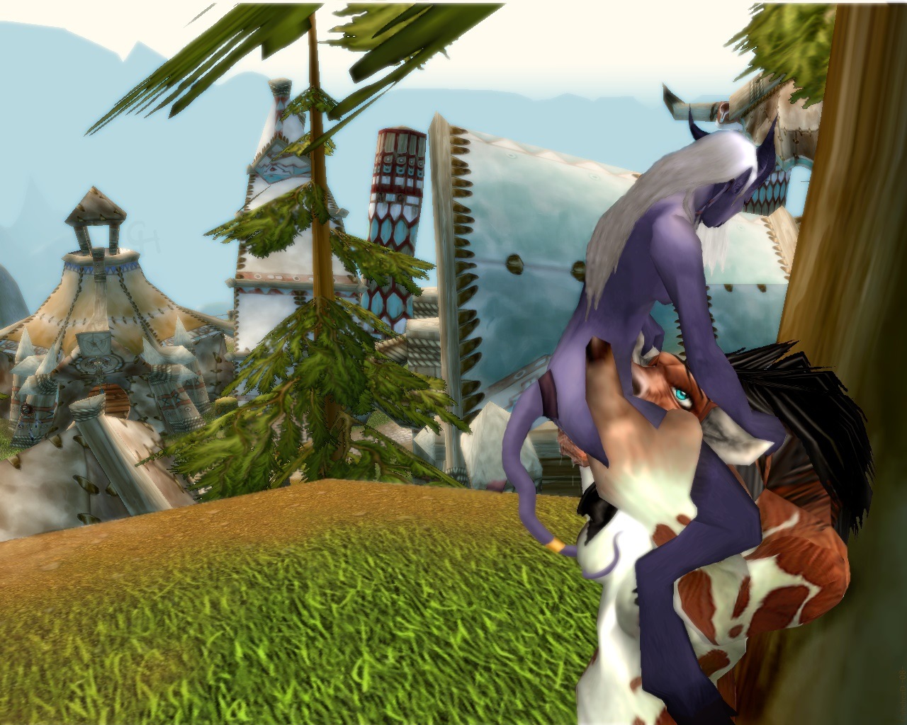 Rule34 – If it exists, there is porn of it / draenei, tauren / 126274