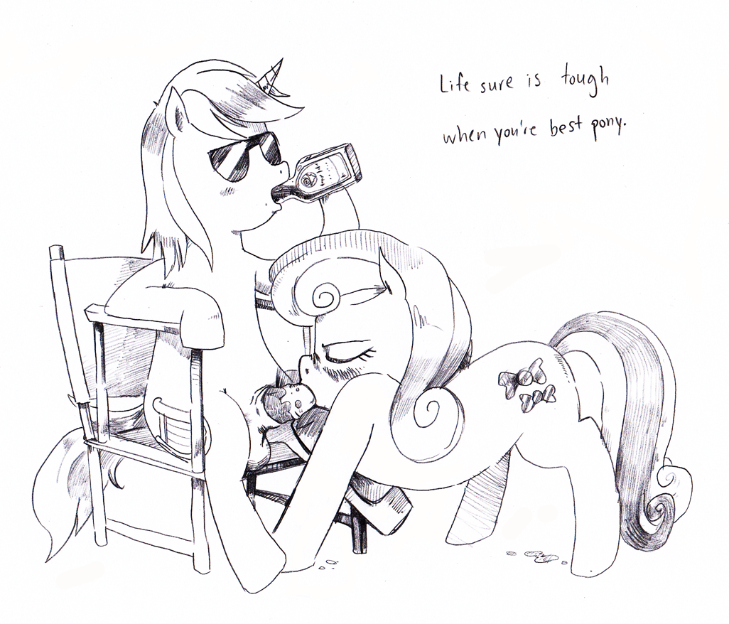 Rule34 – If it exists, there is porn of it / tripsocho, bonbon (mlp), lyra heartstrings (mlp) / 126345