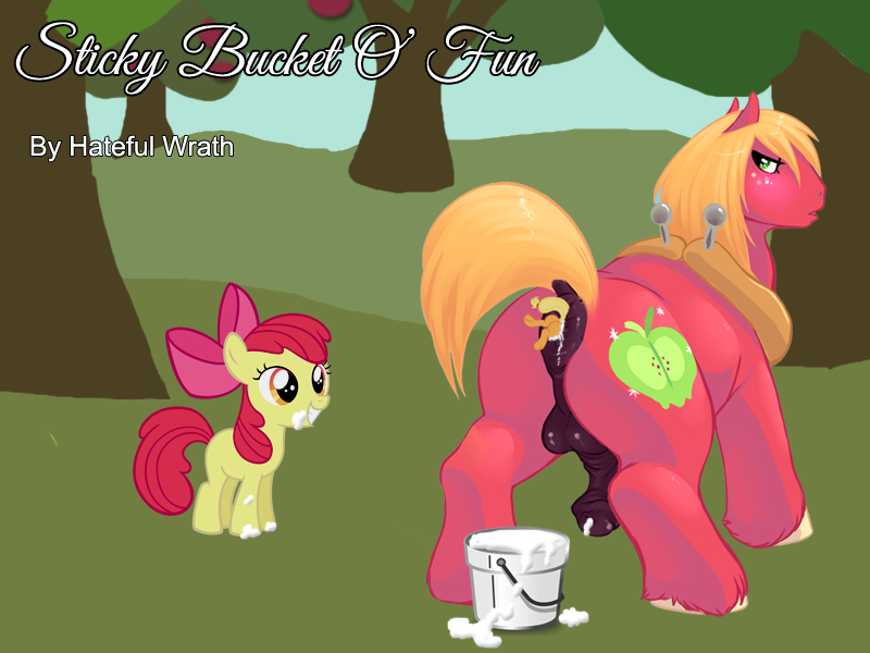 Rule34 – If it exists, there is porn of it / apple bloom (mlp), applejack (mlp), big macintosh, cutie mark crusaders / 126368