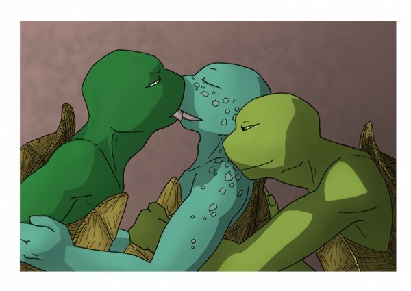 Rule34 – If it exists, there is porn of it / momorawrr, donatello, michelangelo, raphael / 126381