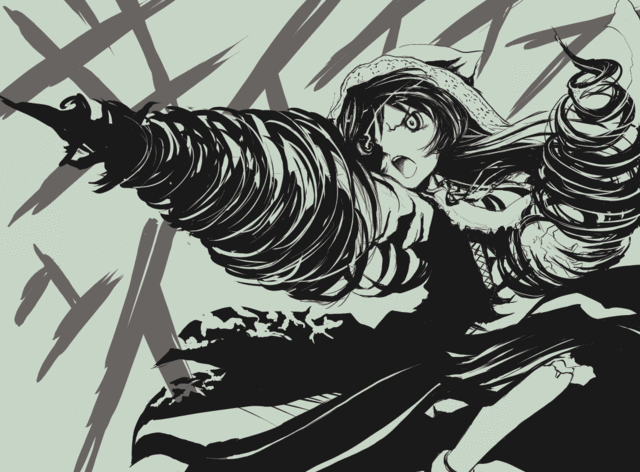 suiseiseki, rozen maiden, tengen toppa gurren lagann, tagme, drill hair, parody, solo, spiral power