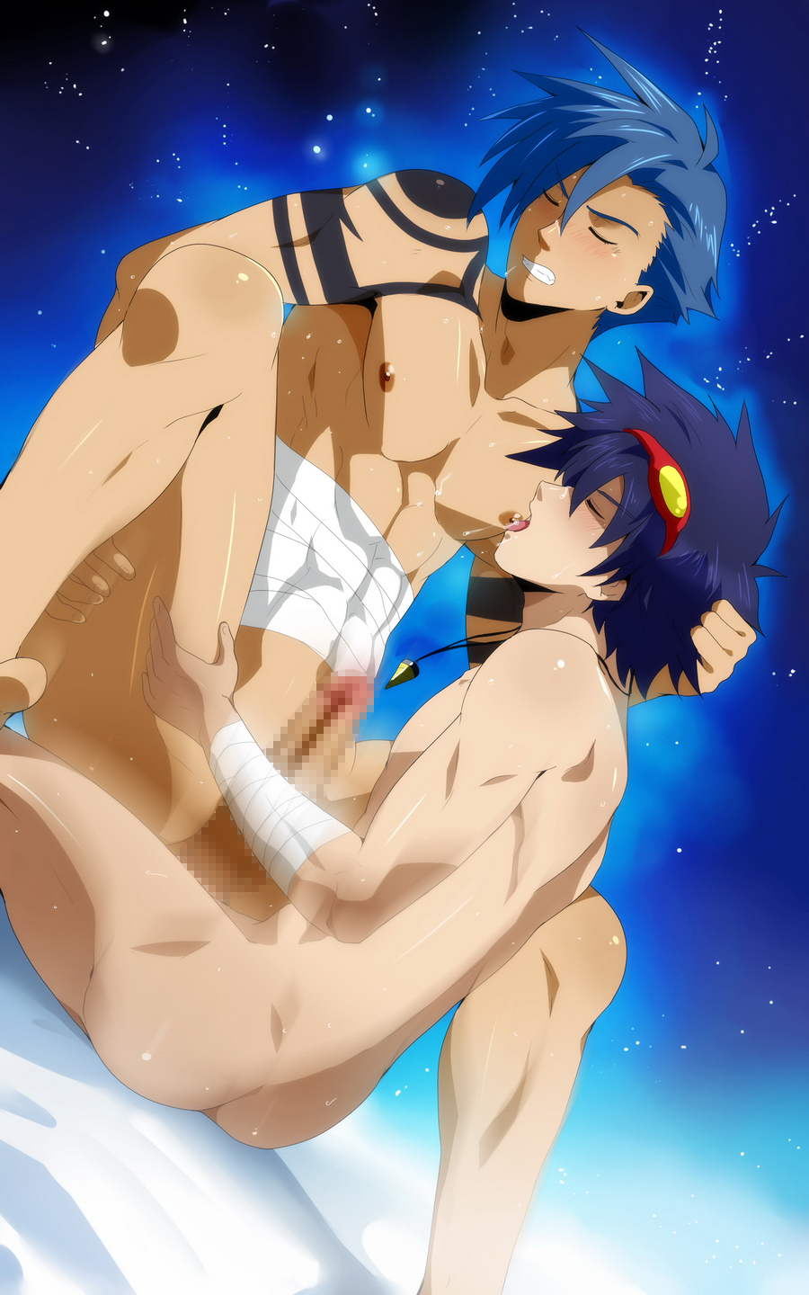 Rule34 – If it exists, there is porn of it / black monkey, blackmonkey pro, kamina, simon / 127032