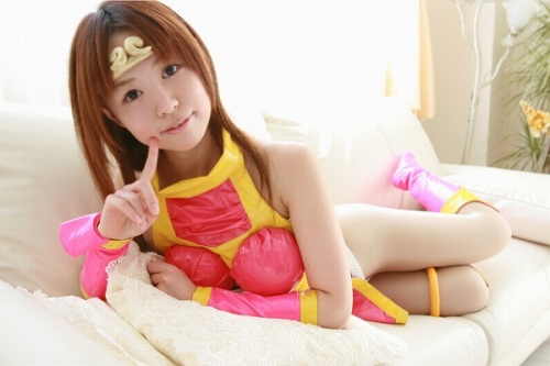 son karin, choujin gakuen gowcaizer, lowres, photo (medium), asian, cosplay, female focus, japanese (nationality)