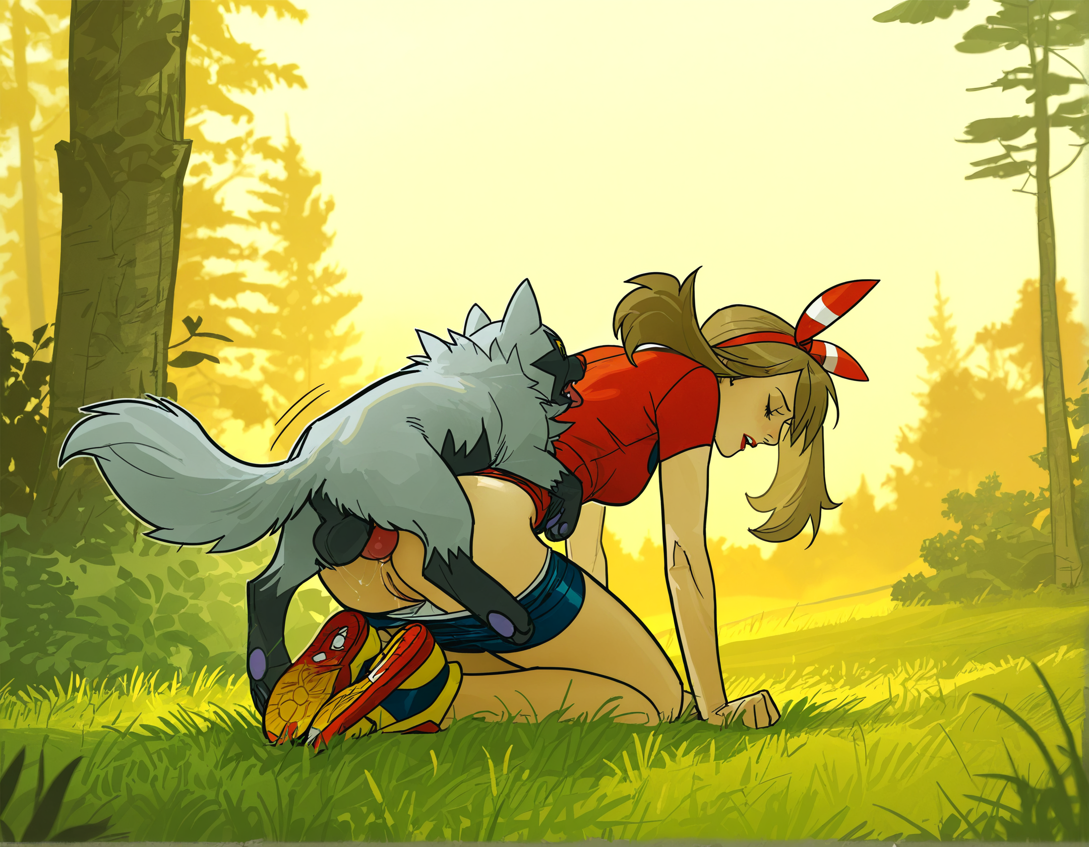 Rule34 – If it exists, there is porn of it / may (pokemon), pokemon (species), pokemon trainer, poochyena / 8658140