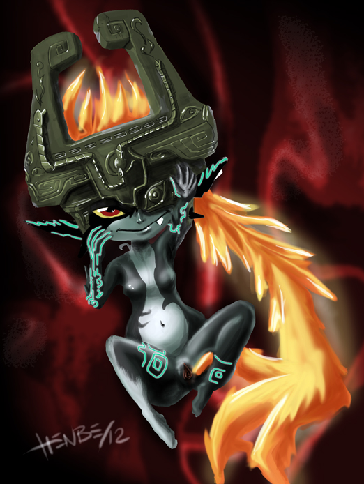 Rule34 – If it exists, there is porn of it / henbe, midna / 127458