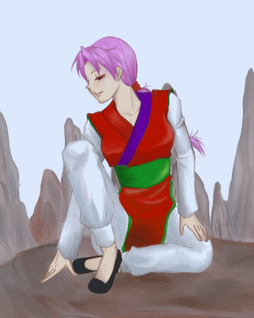 minamino, genkai, yuu yuu hakusho, tagme, 1girl, female focus, solo