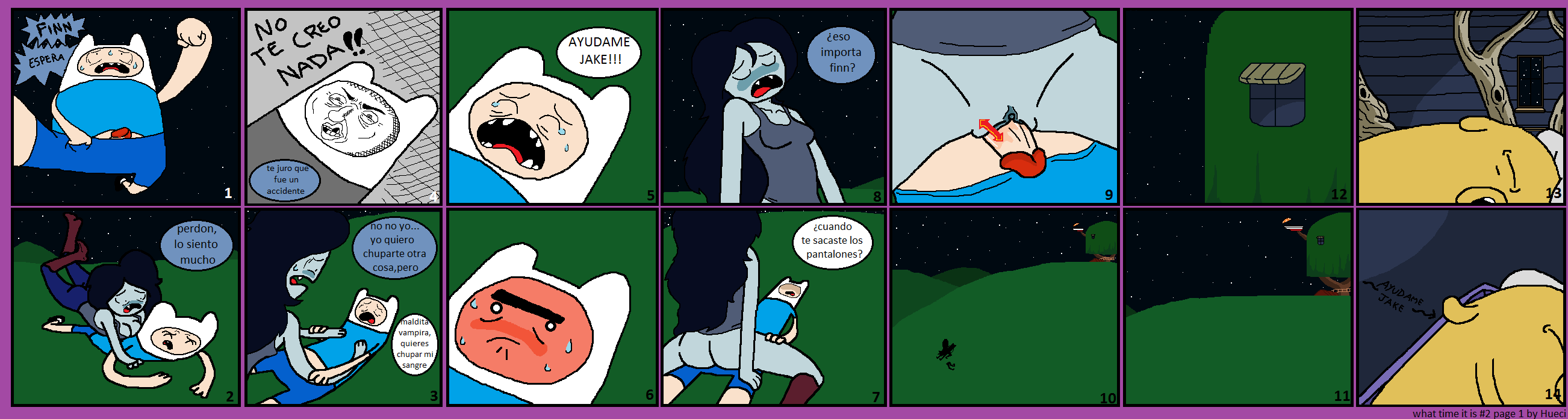 Rule34 – If it exists, there is porn of it / hueci, finn the human, jake the dog, marceline / 127969