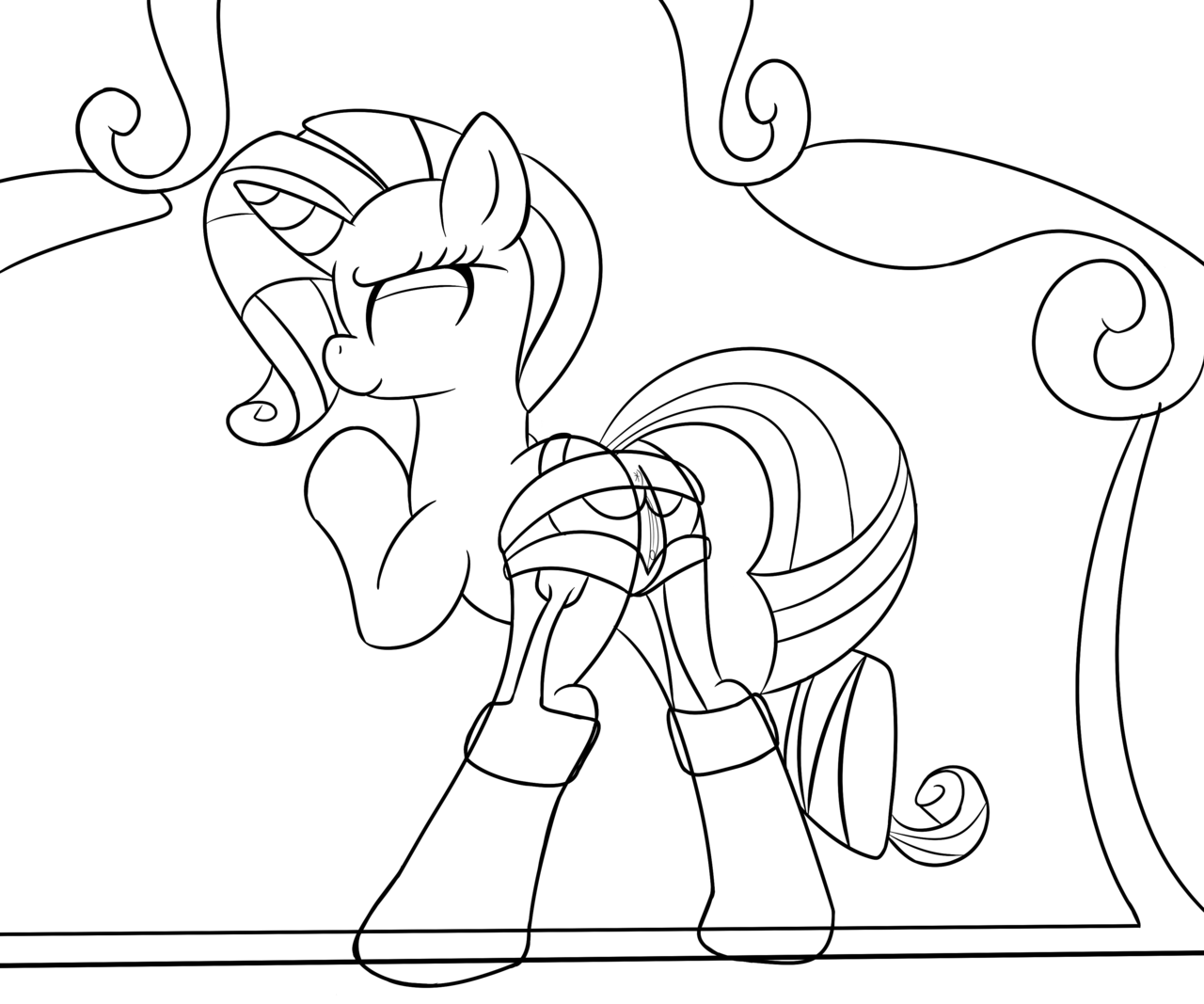 Rule34 – If it exists, there is porn of it / pixelarrow, rarity (mlp) / 127988