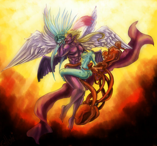 Rule34 – If it exists, there is porn of it / evanight, jenova, kefka palazzo / 128375