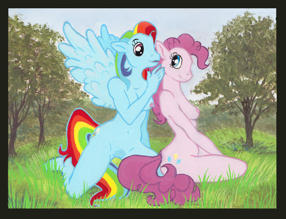Rule34 – If it exists, there is porn of it / seskata, pinkie pie (mlp), rainbow dash (mlp) / 128403