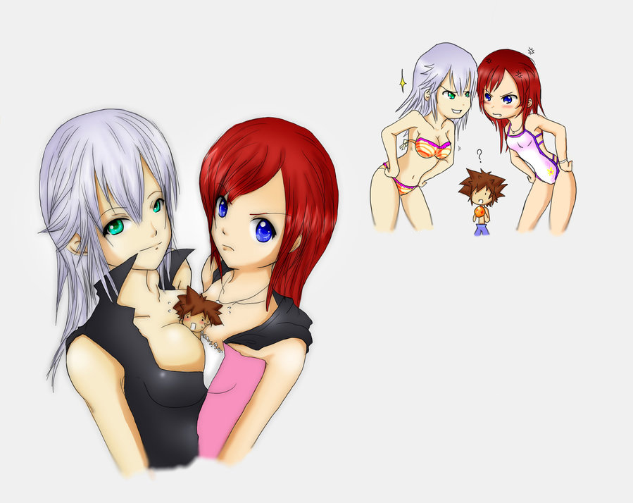 Rule34 – If it exists, there is porn of it / kairi, riku, sora / 128428