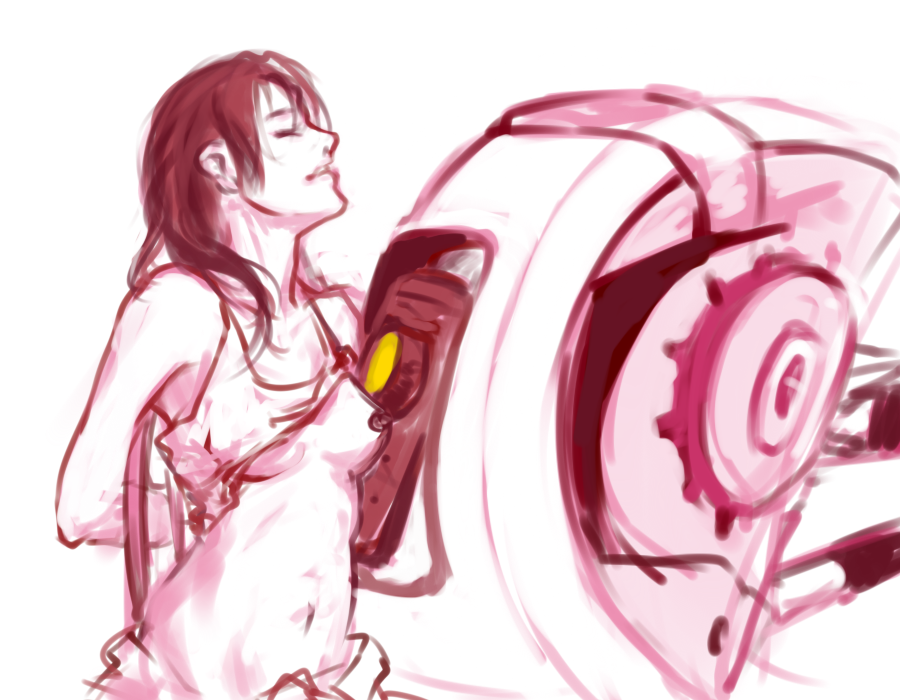 Rule34 – If it exists, there is porn of it / guavi, chell, glados / 128579