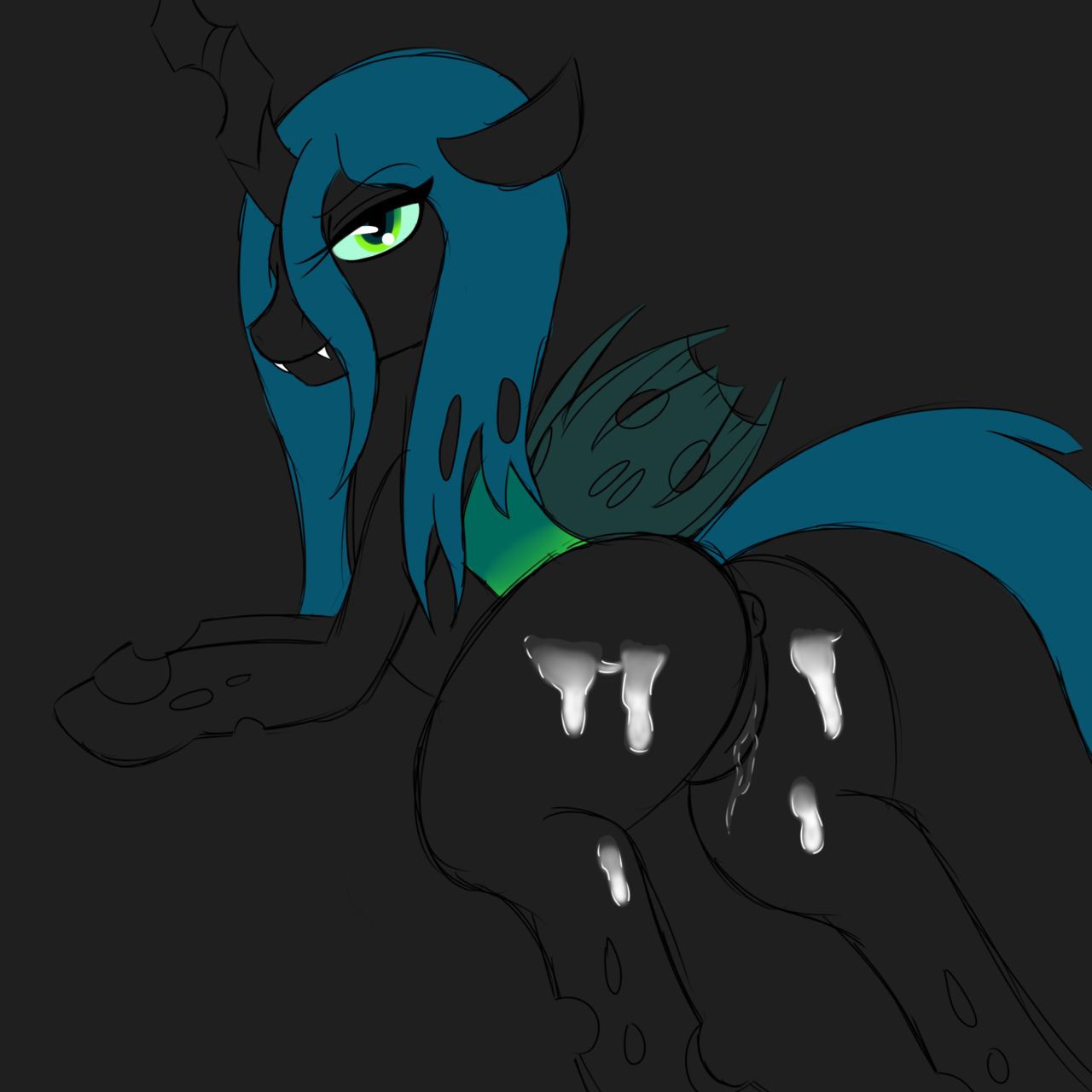 Rule34 – If it exists, there is porn of it / ensayne, queen chrysalis / 128617
