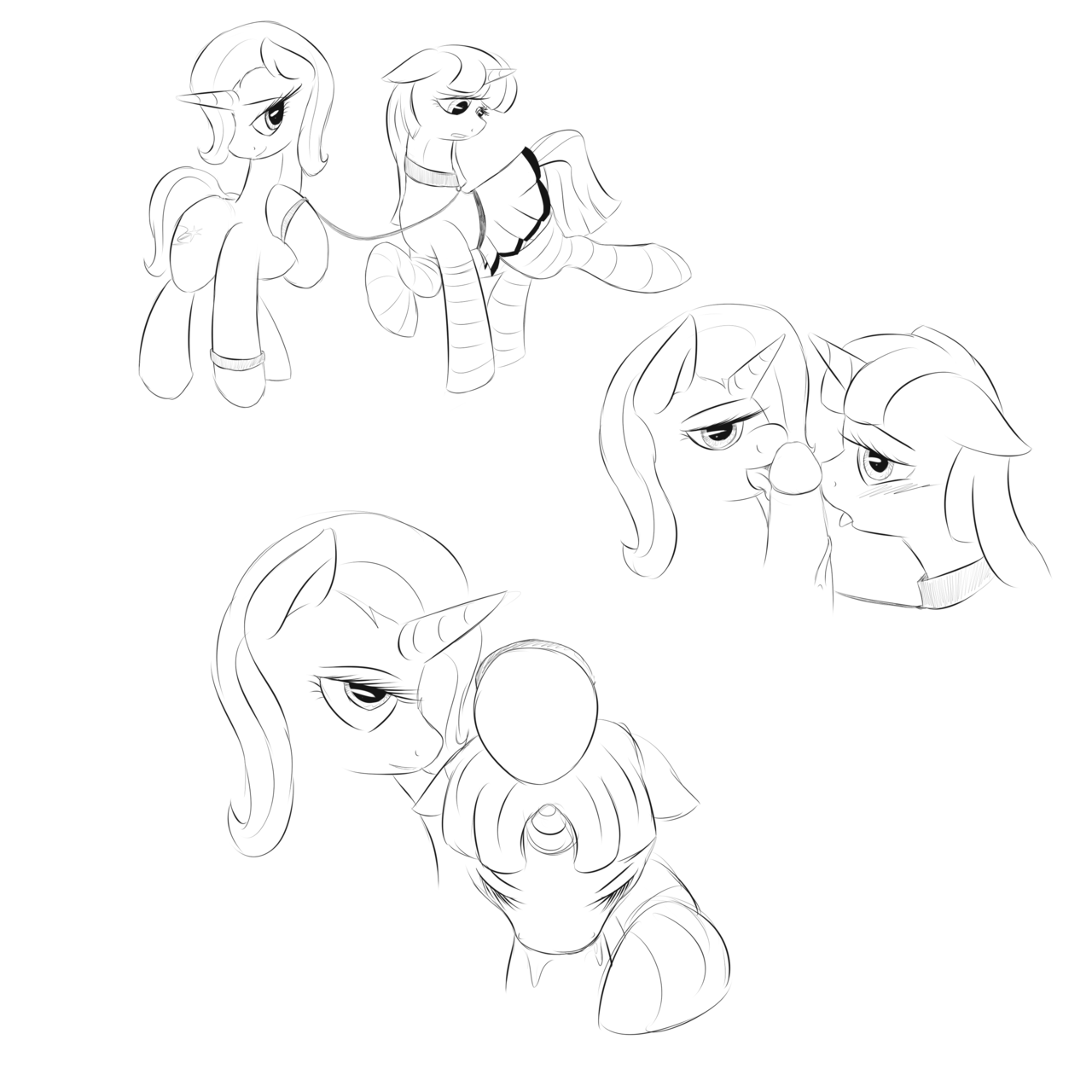 Rule34 – If it exists, there is porn of it / synad, trixie lulamoon, twilight sparkle (mlp) / 128777