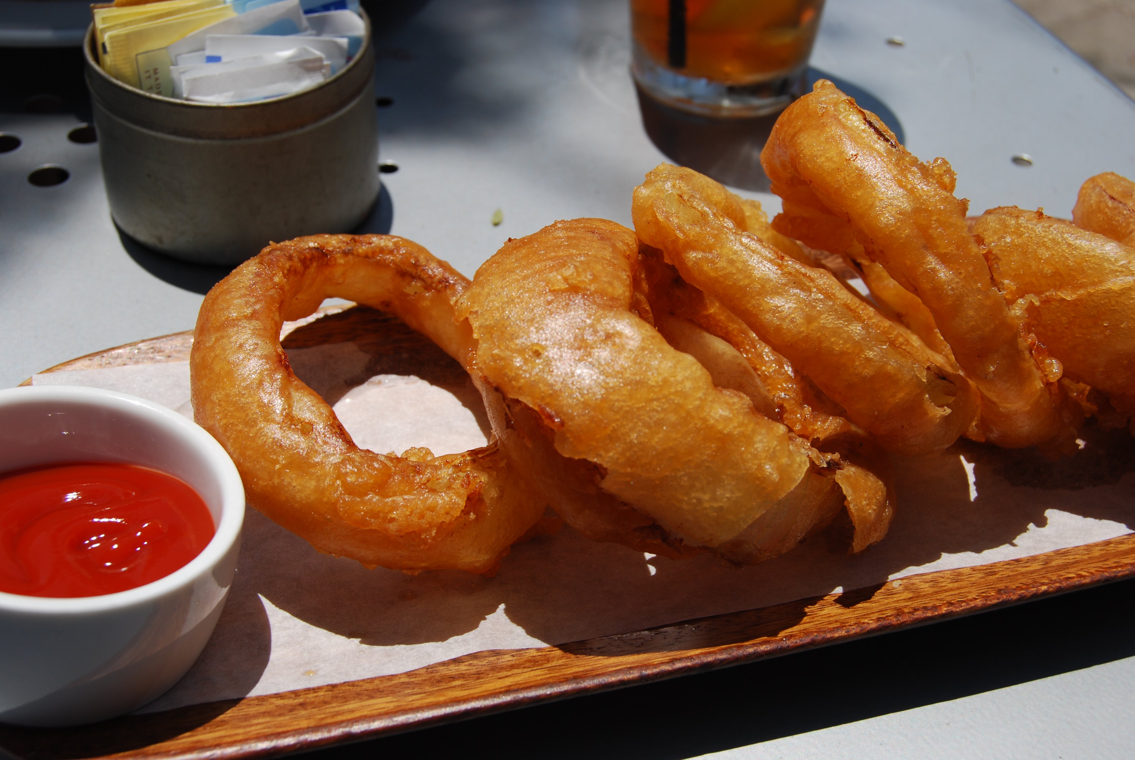 absurdres, highres, photo (medium), tagme, food, no humans, onion rings
