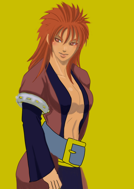 ike ko, tosh, tosh (arc the lad), arc the lad, arc the lad i, gender request, 1girl, female focus, genderswap, solo