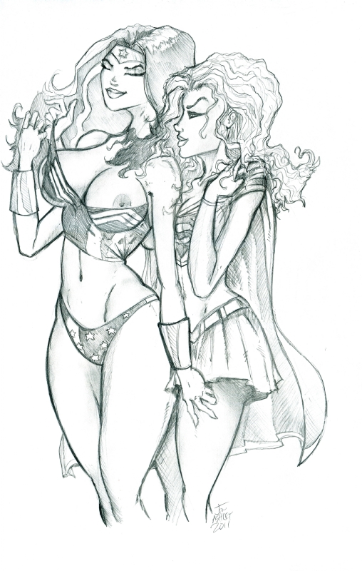Rule34 – If it exists, there is porn of it / jon ashley, supergirl, wonder woman / 129027