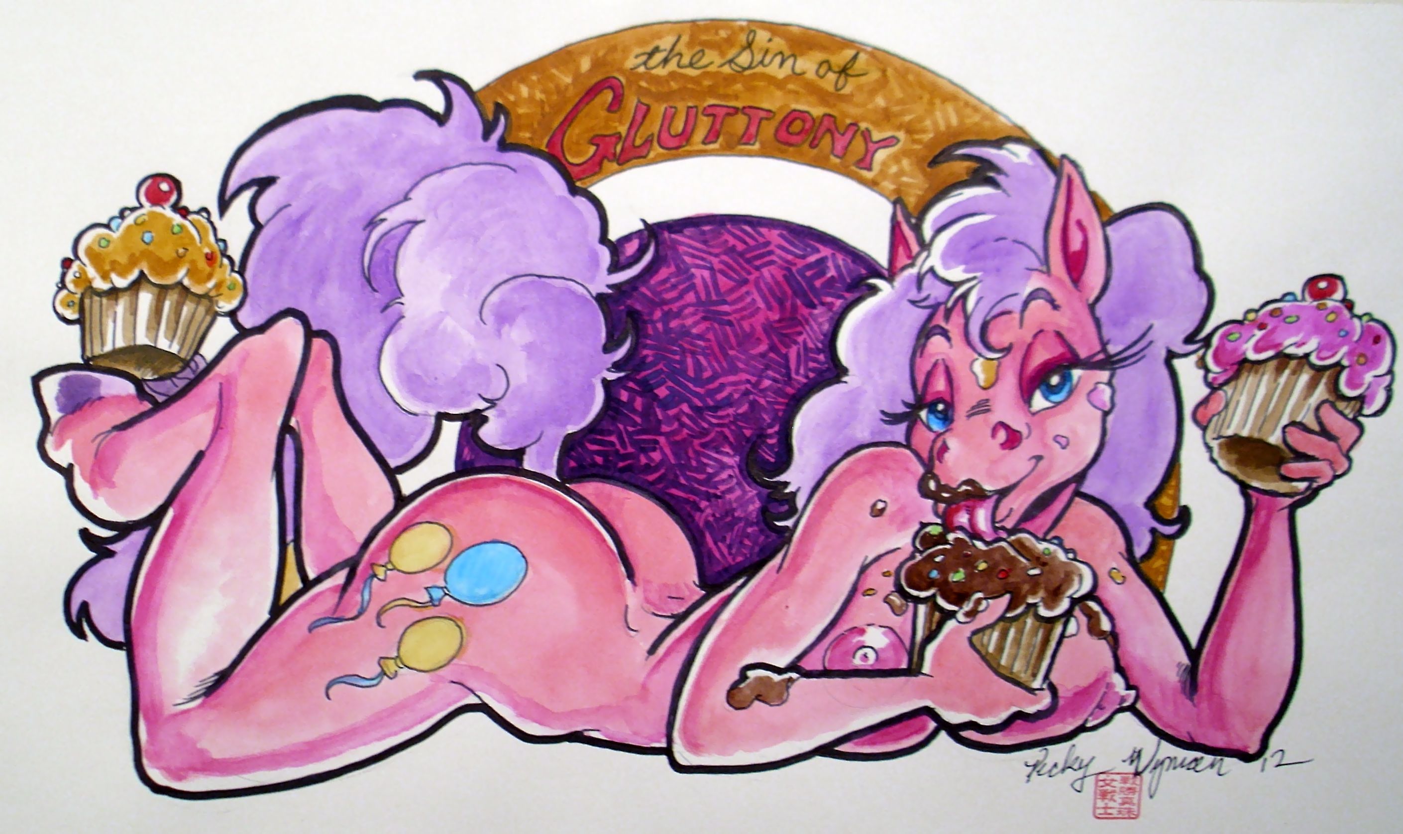 Rule34 – If it exists, there is porn of it / vicky wyman, pinkie pie (mlp) / 129171