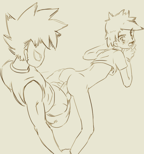 Rule34 – If it exists, there is porn of it / yoshka, ash ketchum, brock, satoshi (pokemon) / 129265