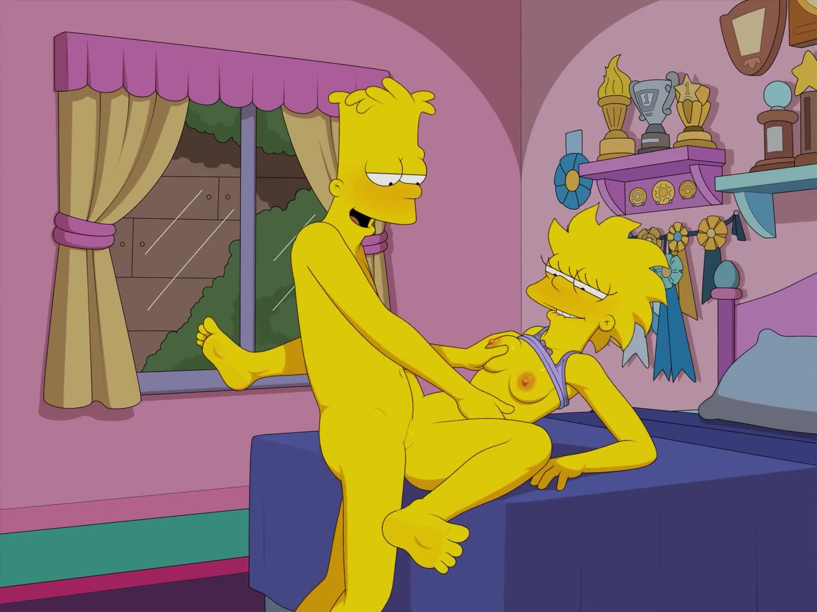Rule34 – If it exists, there is porn of it / sfan, bart simpson, lisa simpson / 8658326
