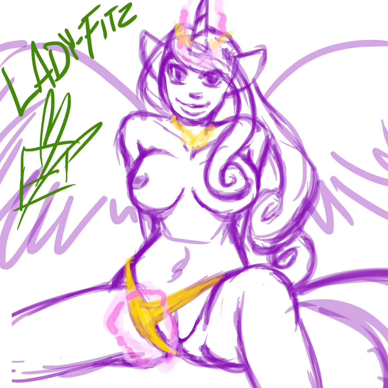 Rule34 – If it exists, there is porn of it / lady-fitz, princess cadance (mlp) / 129492