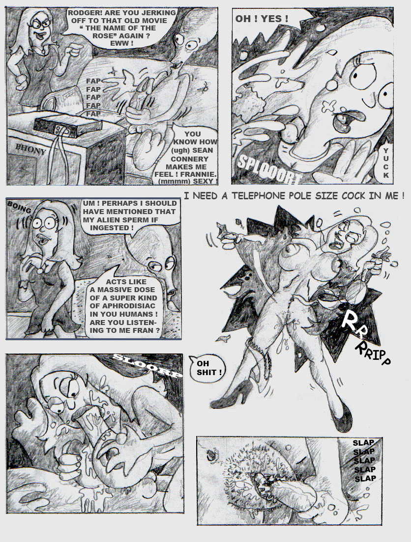 Rule34 – If it exists, there is porn of it / necron99, francine smith, klaus heissler, roger smith, stan smith, steve smith / 129849