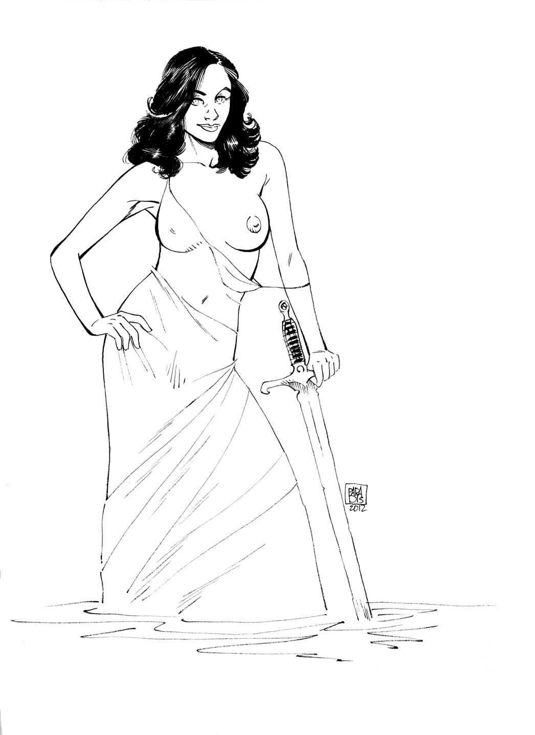 Rule34 – If it exists, there is porn of it / lady of the lake / 129859