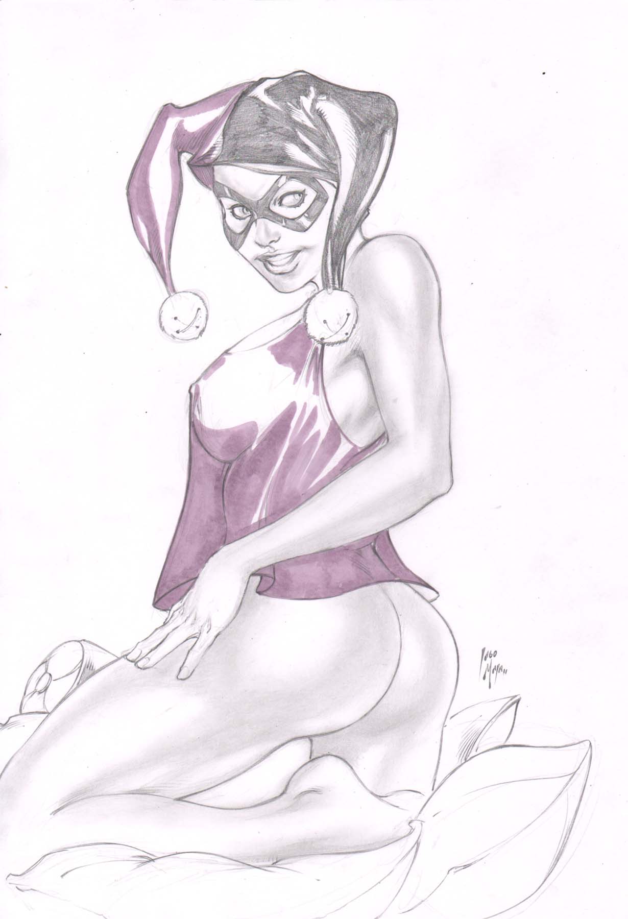 Rule34 – If it exists, there is porn of it / iago maia, harley quinn / 129860