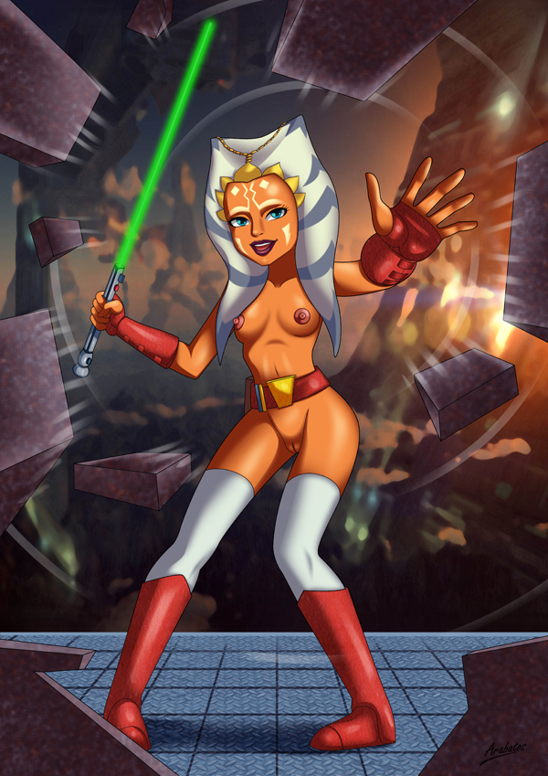Rule34 – If it exists, there is porn of it / arabatos, ahsoka tano, jedi, jedi padawan, togruta / 129868